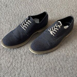 Men's Classic Navy Lace-Up Shoes